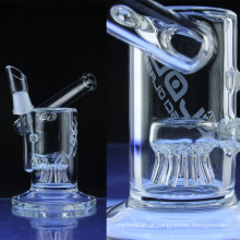 Sidecar Bubbler Tubos de água de vidro para fumar com Perc (ES-GB-042)